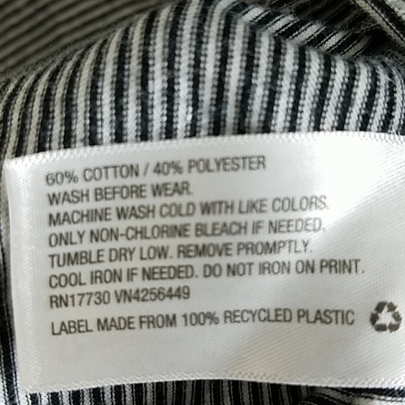 Circo Girls Sundress Black White Stripe Stretch Jersey Tank Midi Size Large 10/1 - Picture 8 of 8